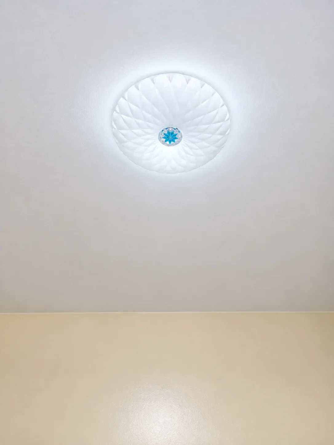 Ceiling light in the living room